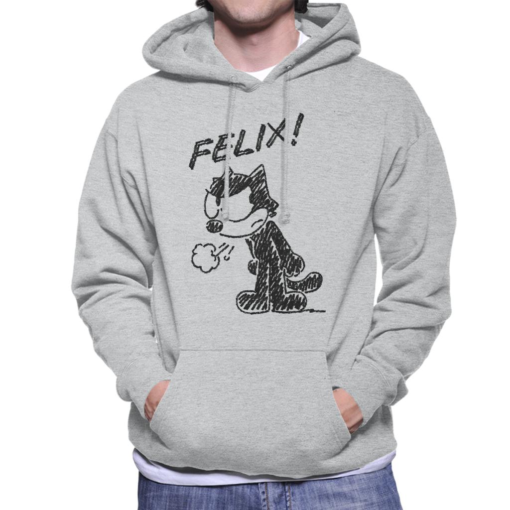 Felix The Cat Angry Men's Hooded Sweatshirt product image 1