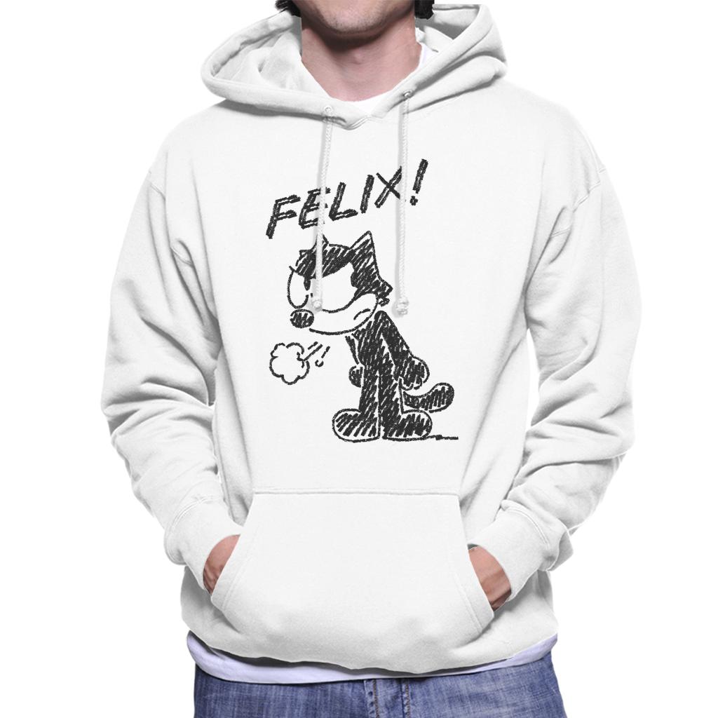 Felix The Cat Angry Men's Hooded Sweatshirt product image 4