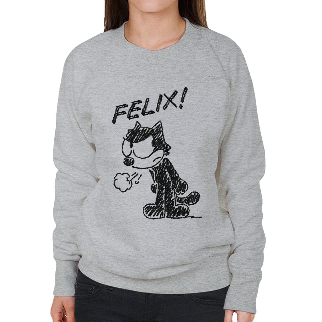 Felix The Cat Angry Women's Sweatshirt product image 1