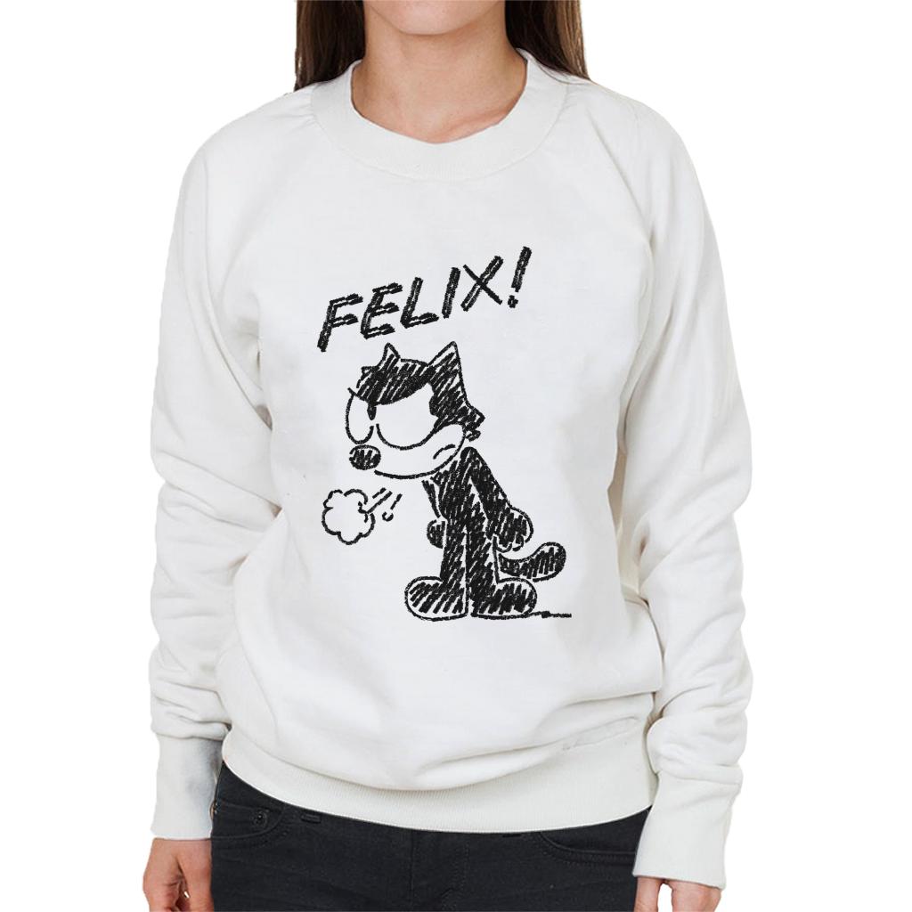 Felix The Cat Angry Women's Sweatshirt product image 4