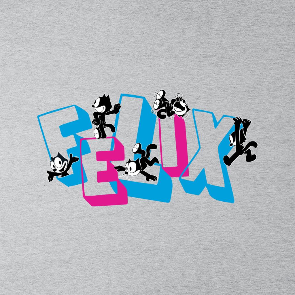 Felix The Cat Logo Montage Men's Sweatshirt product image 2