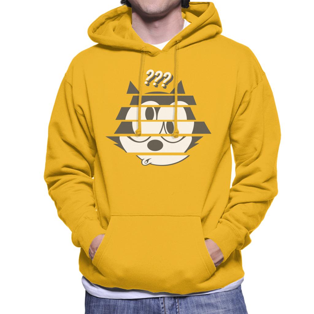 Felix The Cat Confused Face Men's Hooded Sweatshirt product image 6