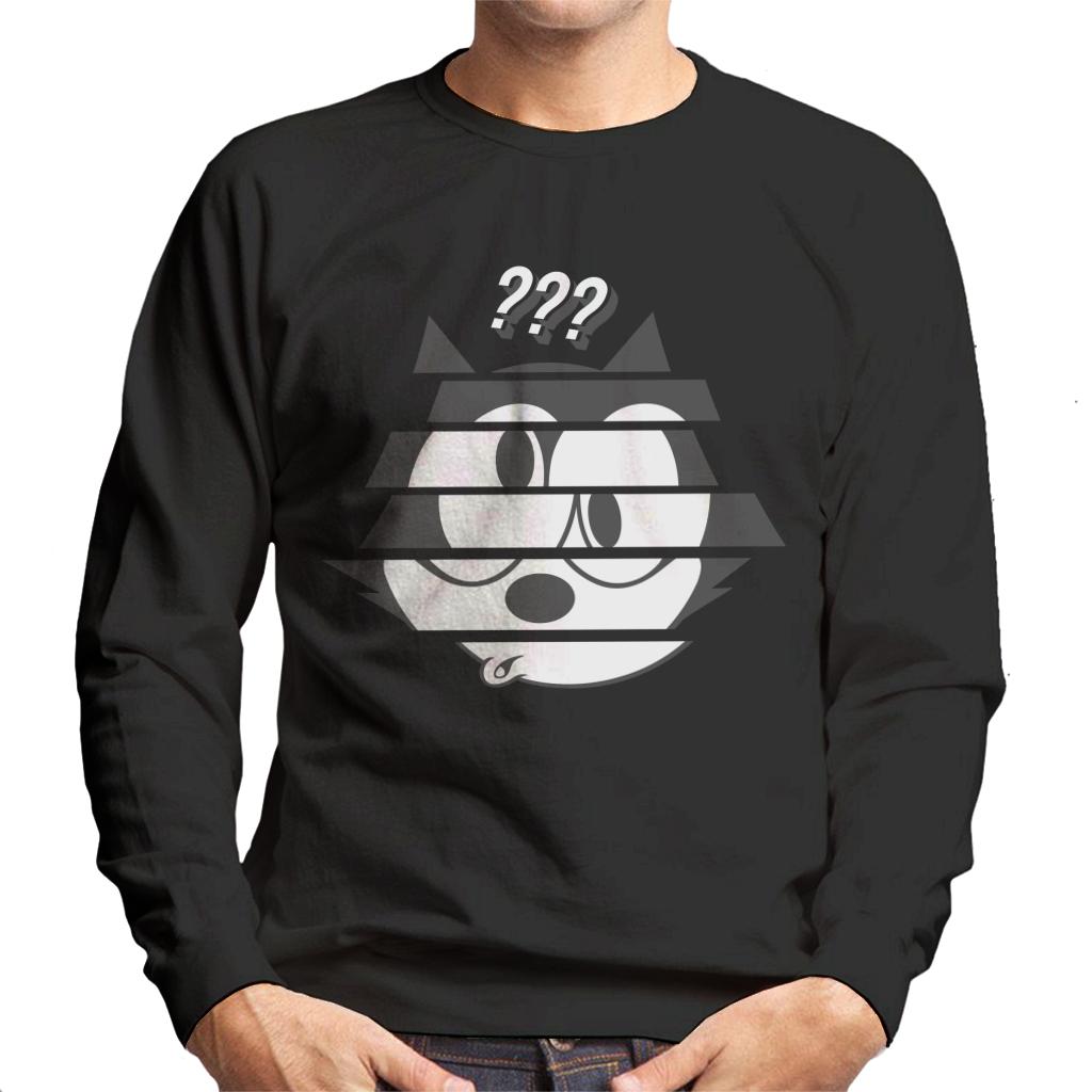 Felix The Cat Confused Face Men's Sweatshirt product image 1