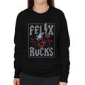 Felix The Cat Rock Star Women's Sweatshirt product image 1