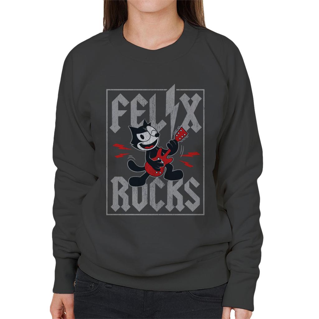 Felix The Cat Rock Star Women's Sweatshirt product image 4