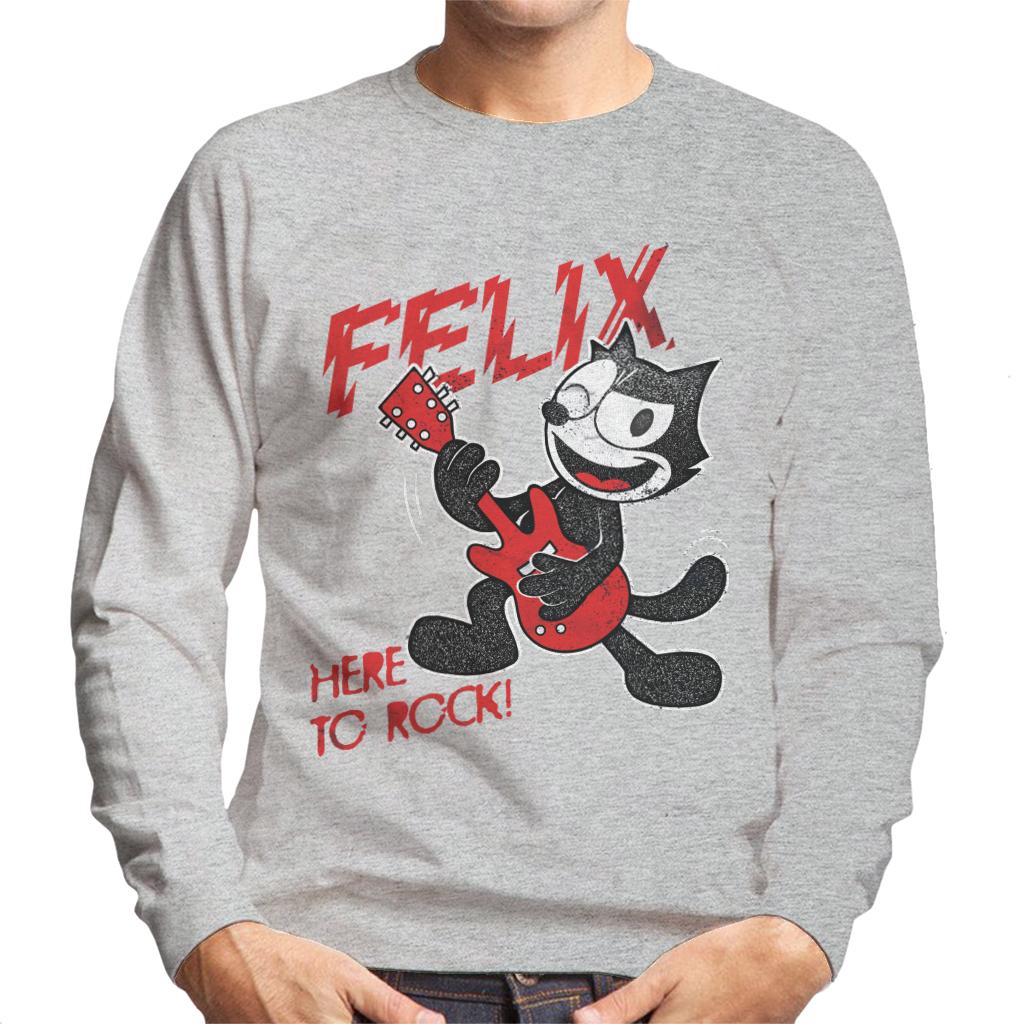 Felix The Cat Here To Rock Men's Sweatshirt product image 1