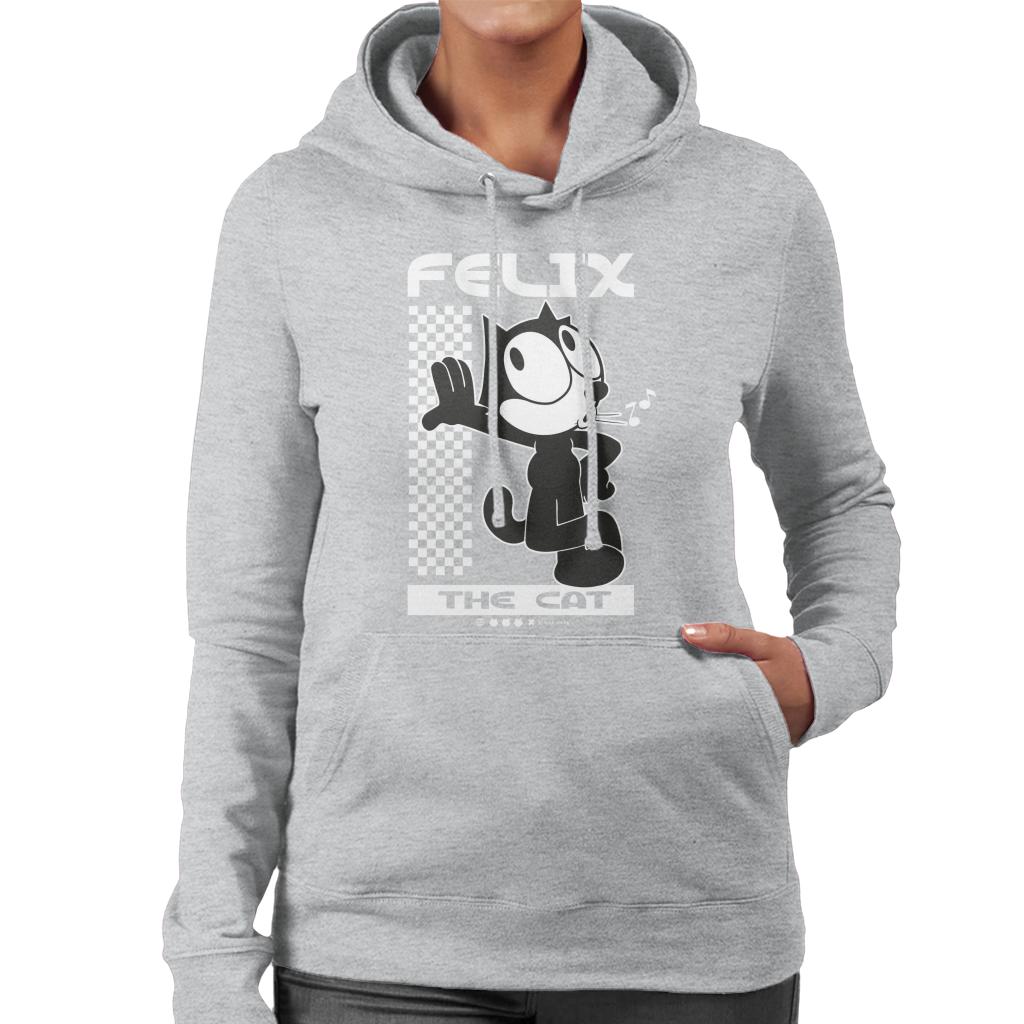 Felix The Cat Leaning Women's Hooded Sweatshirt product image 1