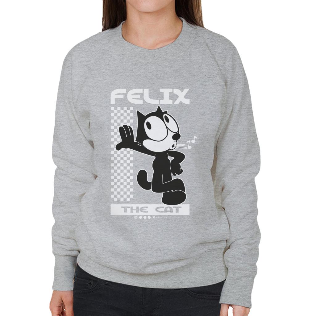 Felix The Cat Leaning Women's Sweatshirt product image 1