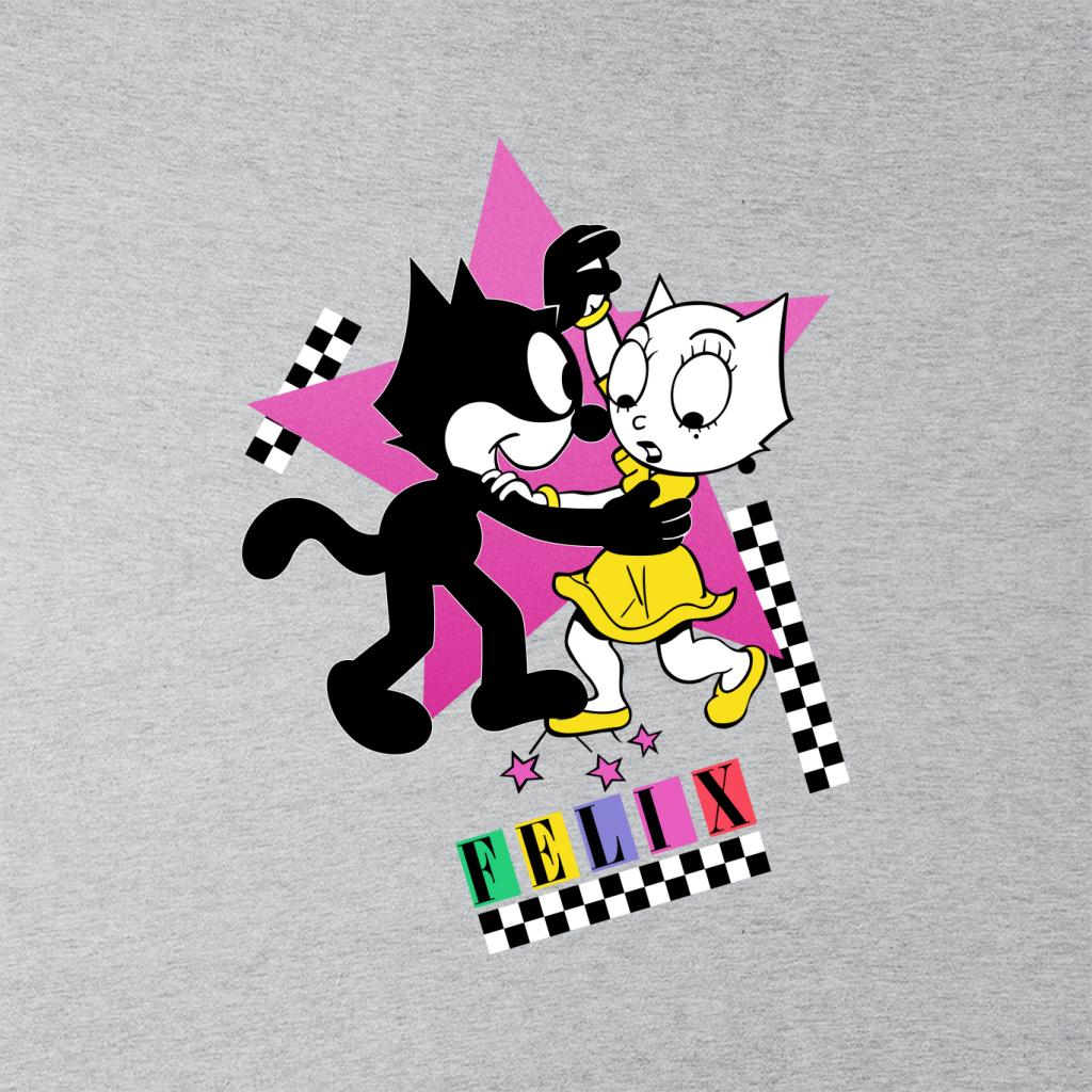 Felix The Cat And Kitty Kat Dancing Men's T-Shirt product image 2
