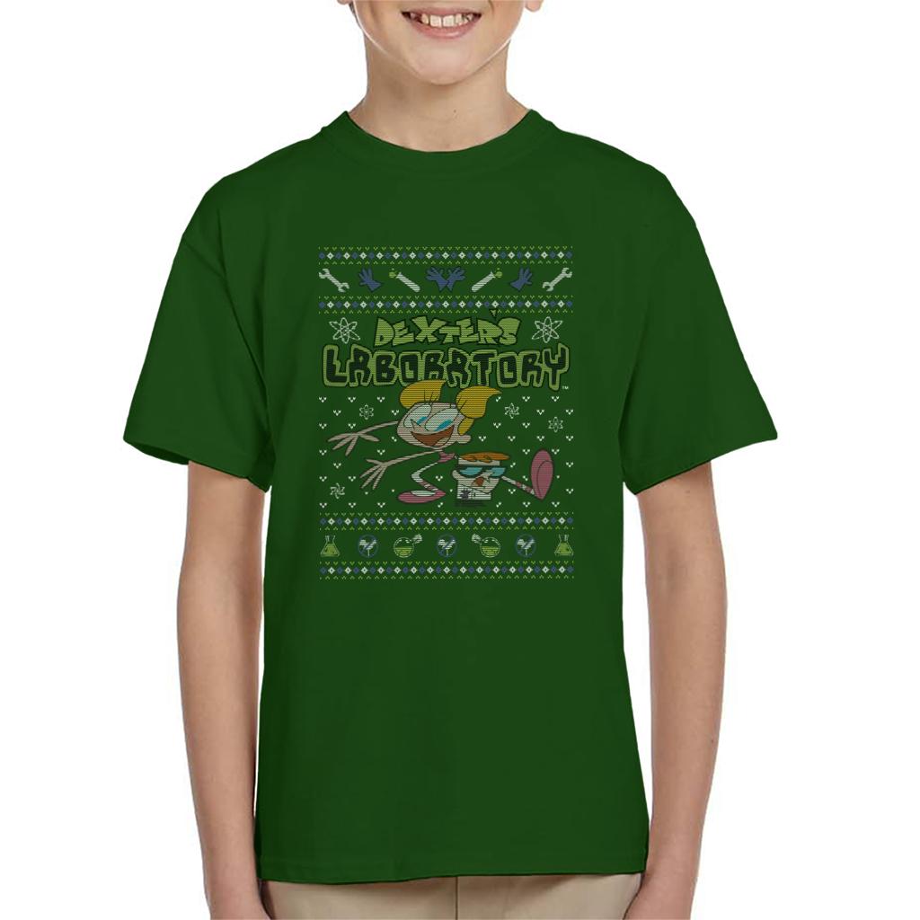 Dexter's Laboratory Christmas Dee And Dexter Kid's T-Shirt product image 4