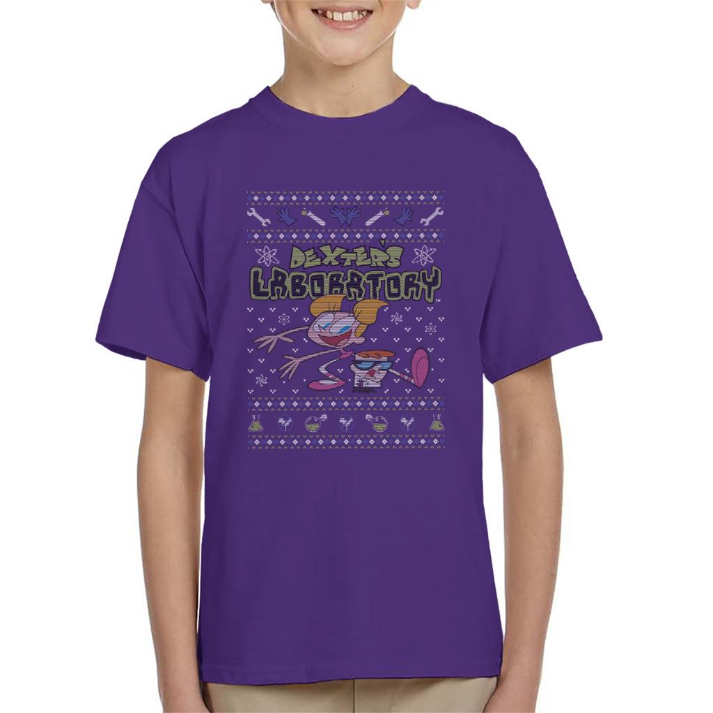 Dexter's Laboratory Christmas Dee And Dexter Kid's T-Shirt product image 6