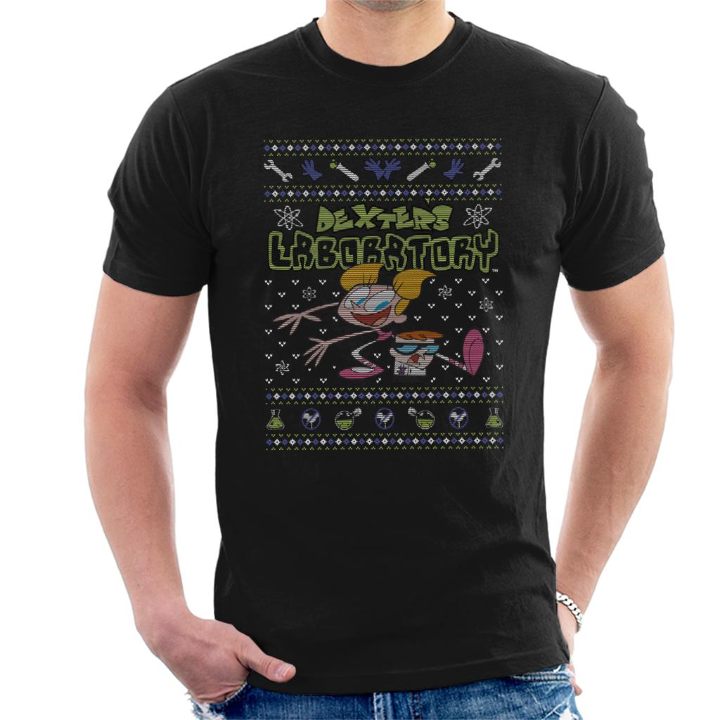 Dexter's Laboratory Christmas Dee And Dexter Men's T-Shirt product image 1