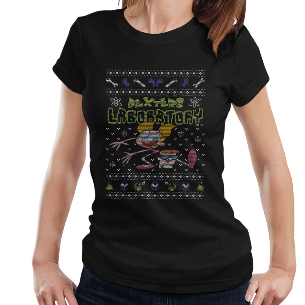 Dexter's Laboratory Christmas Dee And Dexter Women's T-Shirt product image 1