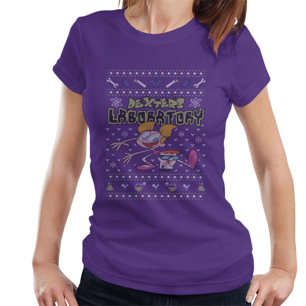 Dexter's Laboratory Christmas Dee And Dexter Women's T-Shirt product image 6