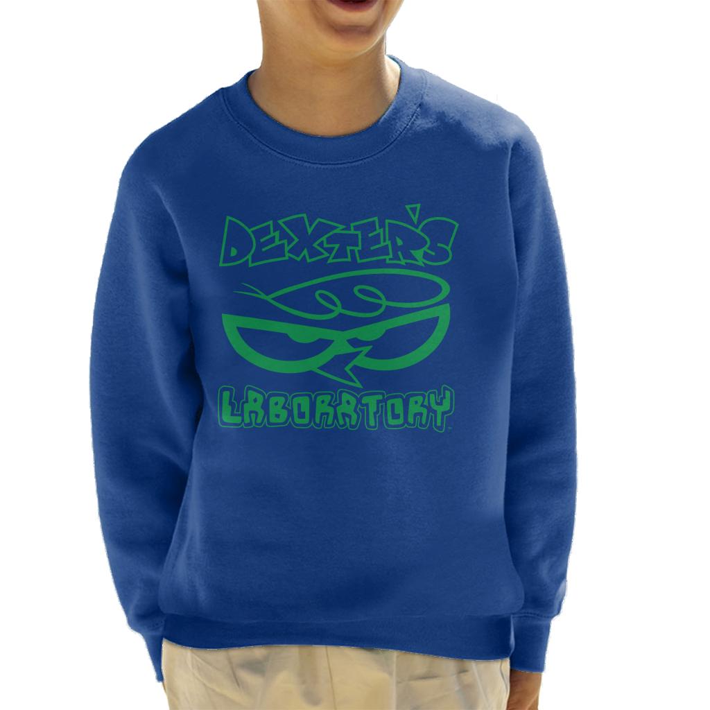 Dexter's Laboratory Logo Silhouette Kid's Sweatshirt product image 1
