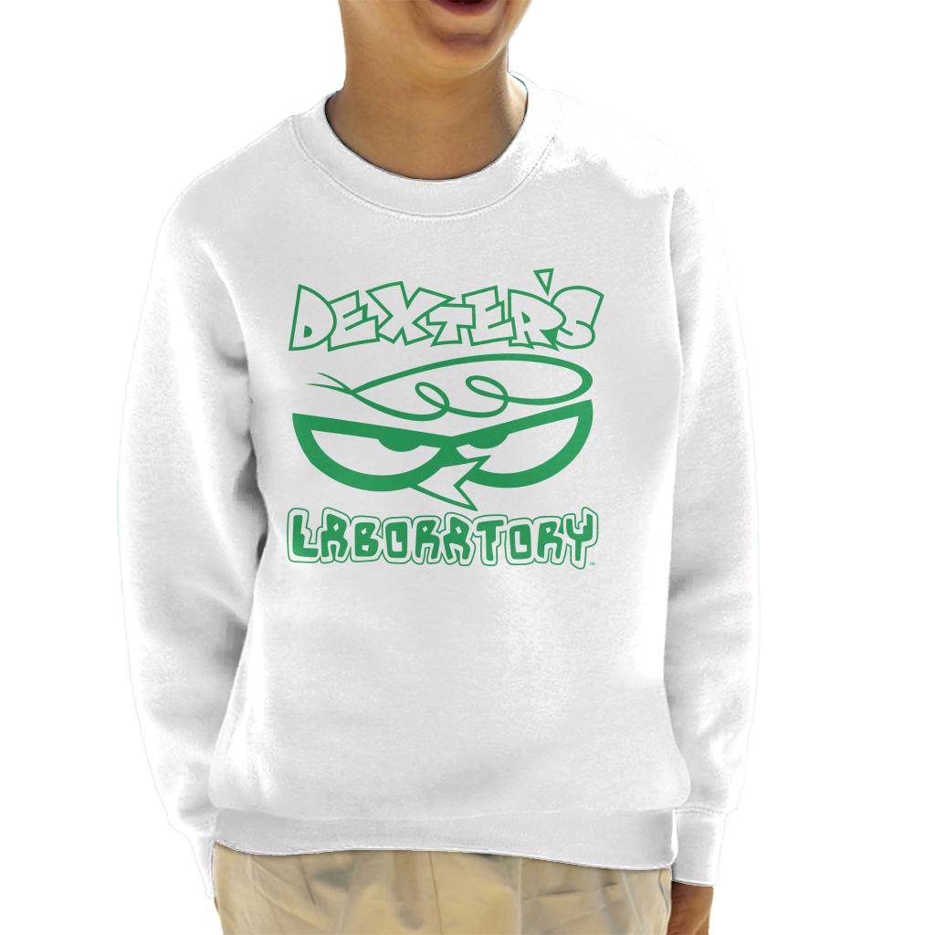 Dexter's Laboratory Logo Silhouette Kid's Sweatshirt product image 4