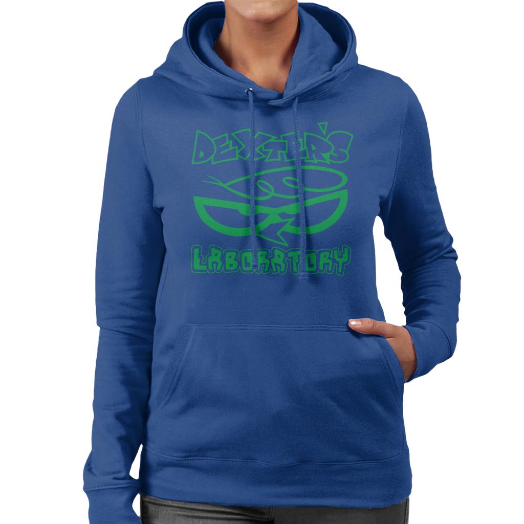 Dexter's Laboratory Logo Silhouette Women's Hooded product image 4
