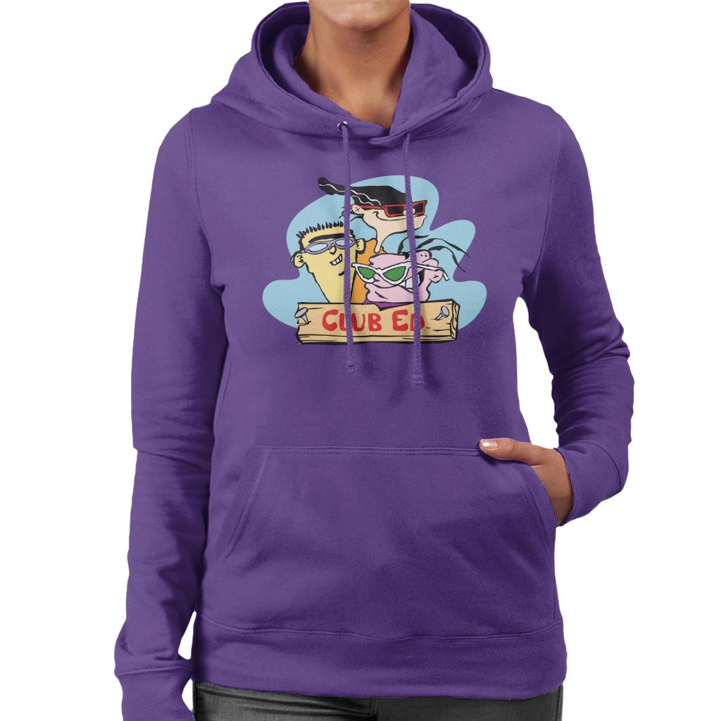 Ed, Edd n Eddy Club Ed Women's Hooded Sweatshirt product image 6