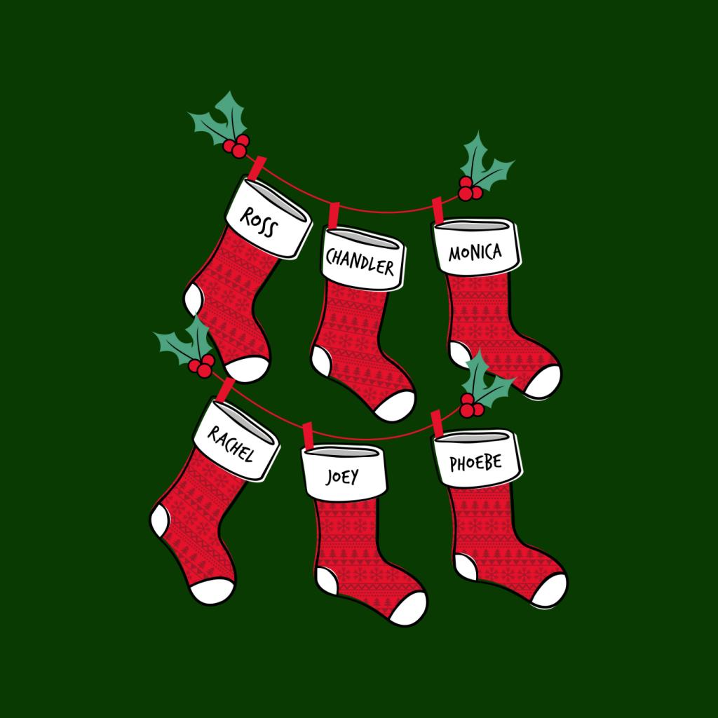Friends Christmas Stockings Women's T-Shirt product image 5