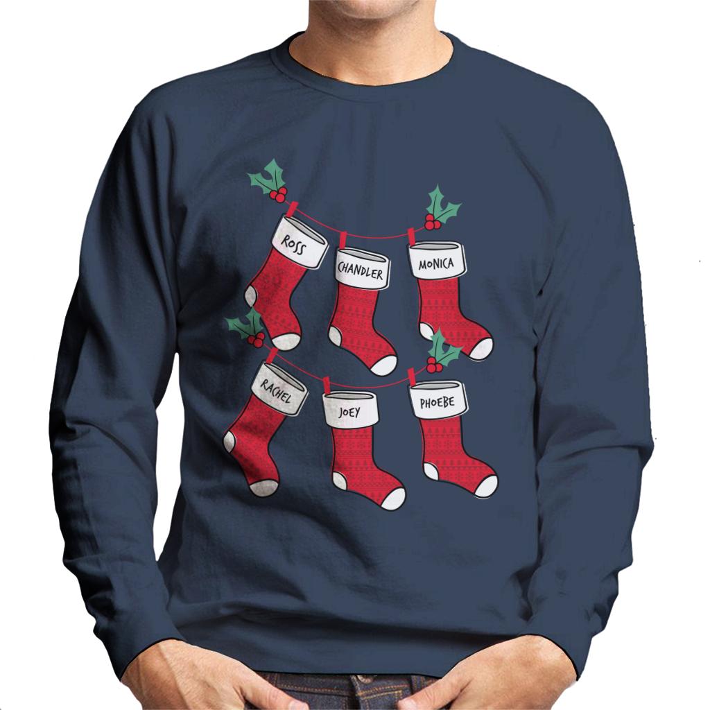Friends Christmas Stockings Men's Sweatshirt product image 1