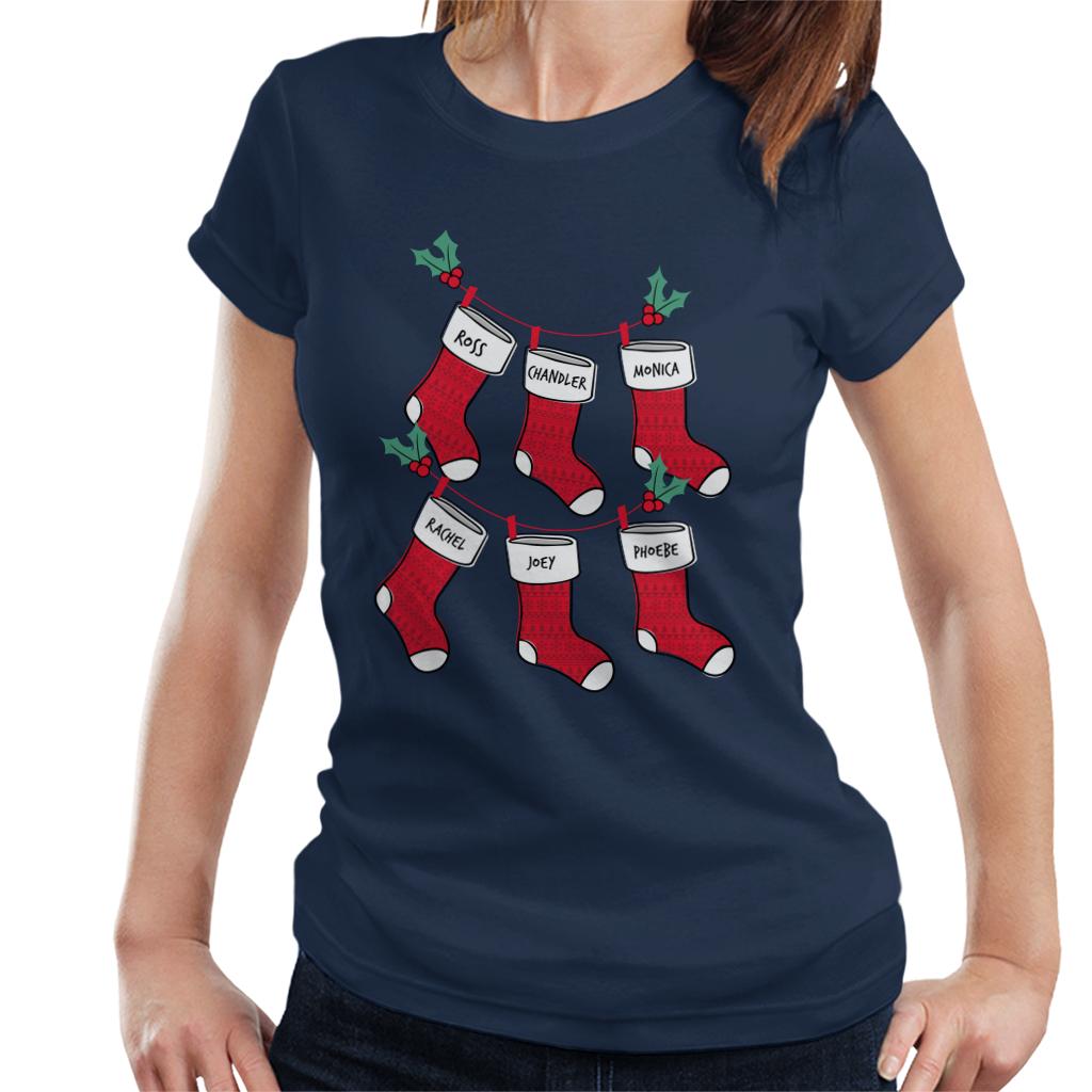 Friends Christmas Stockings Women's T-Shirt product image 1
