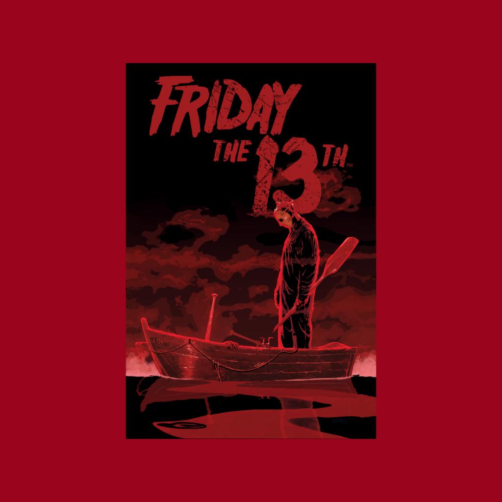 Friday 13th Crimson Boat Men's Hooded Sweatshirt product image 7