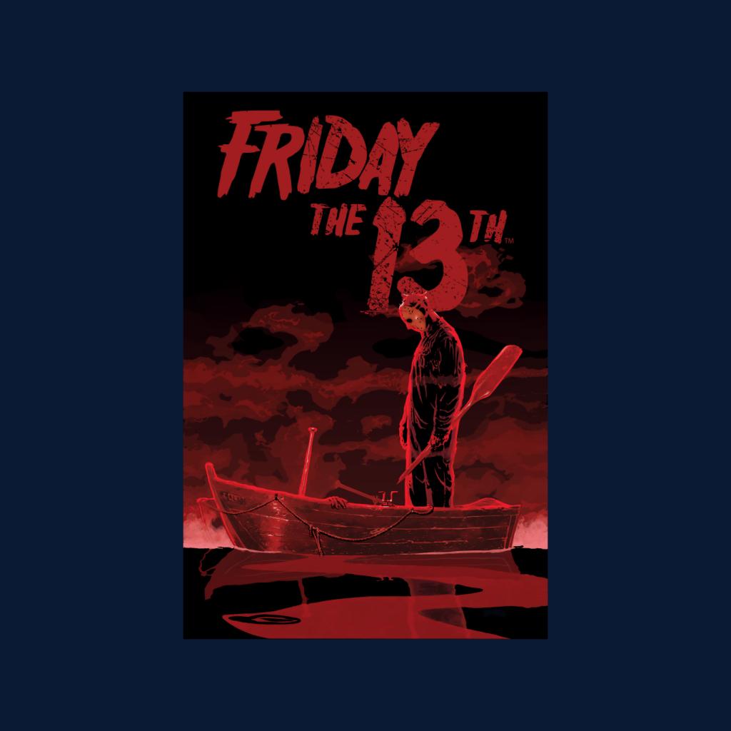 Friday 13th Crimson Boat Men's Hooded Sweatshirt product image 5