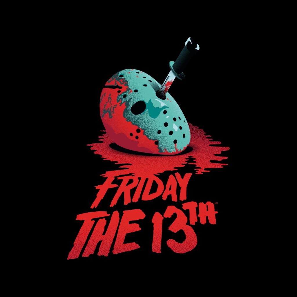 Friday 13th Crimson Jason Voorhees Face Men's Sweatshirt product image 2