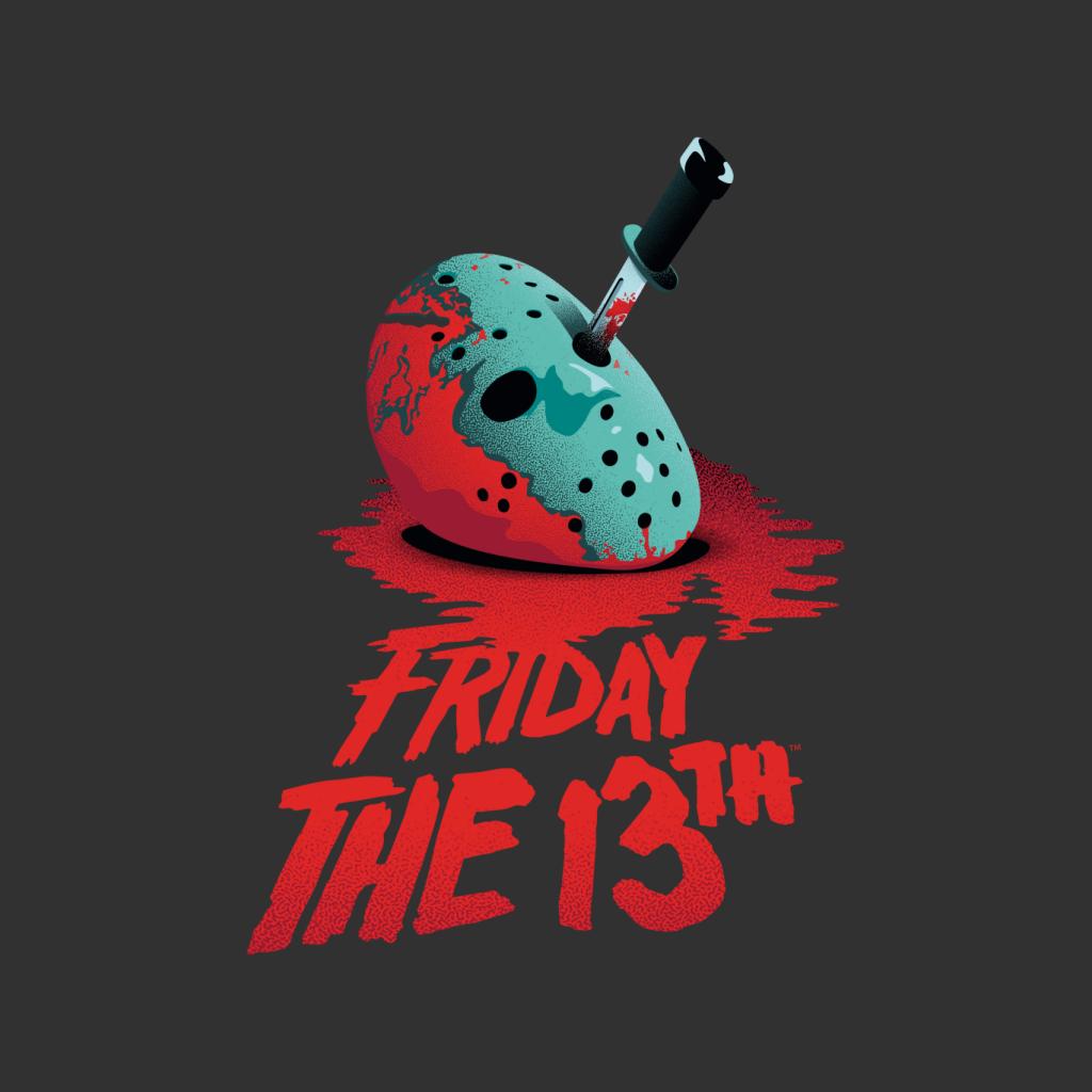Friday 13th Crimson Jason Voorhees Face Men's Sweatshirt product image 5