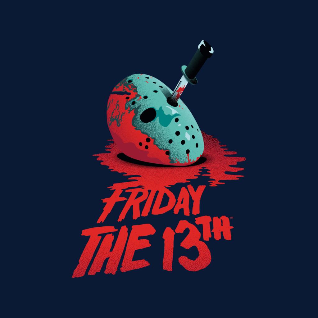 Friday 13th Crimson Jason Voorhees Face Men's Sweatshirt product image 7