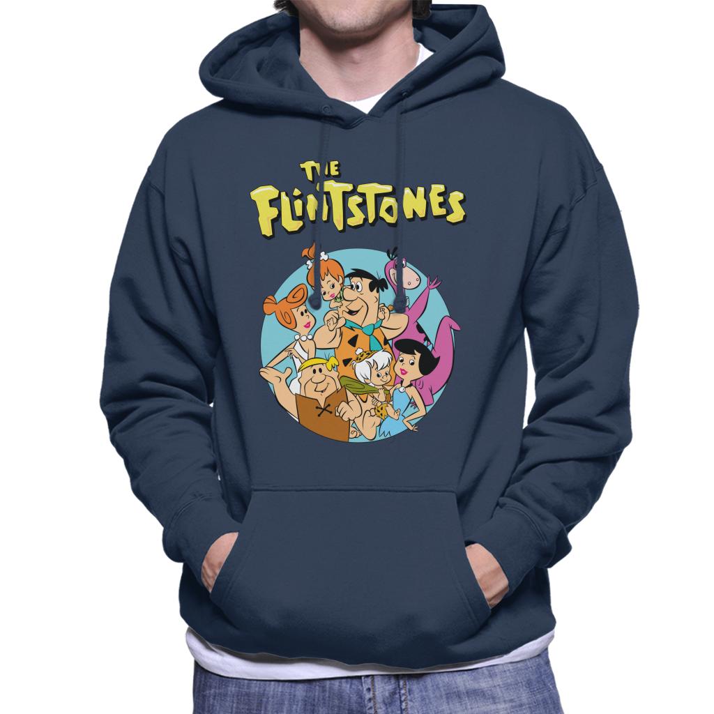 The Flintstones Characters Together Men's Hooded Sweatshirt product image 4