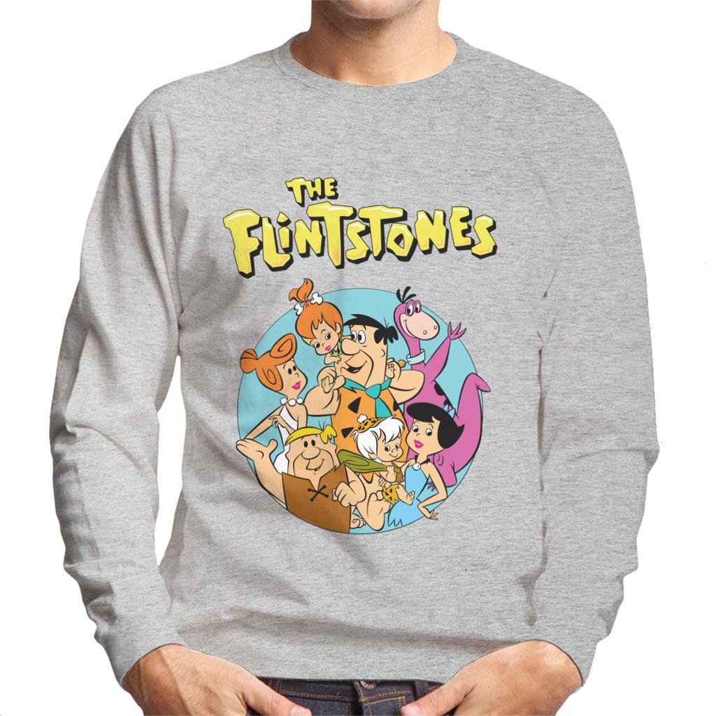 The Flintstones Characters Together Men's Sweatshirt product image 1