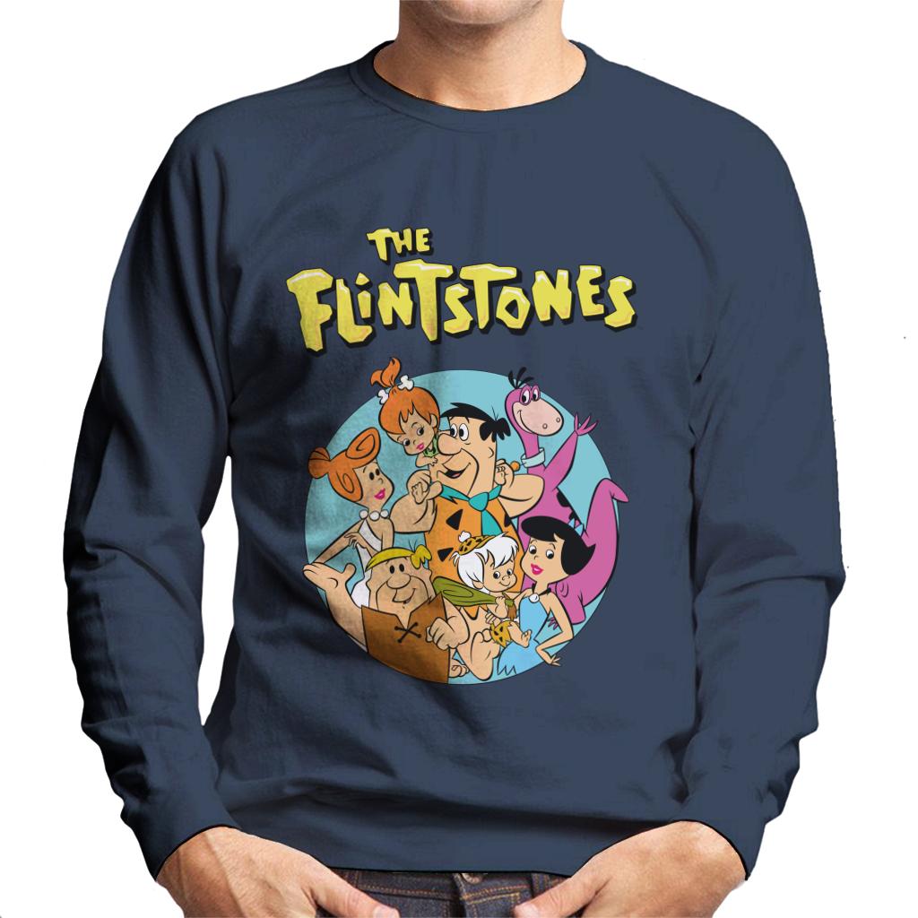 The Flintstones Characters Together Men's Sweatshirt product image 4