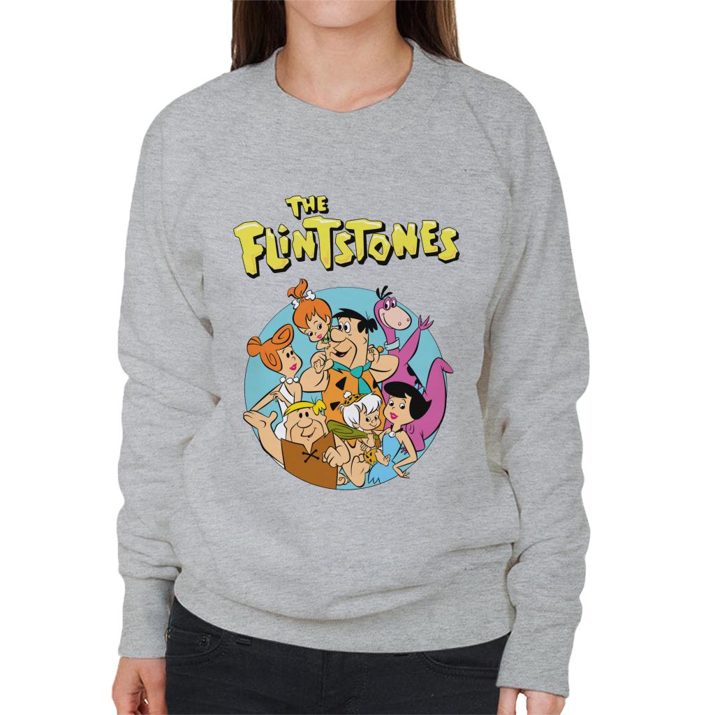 The Flintstones Characters Together Women's Sweatshirt product image 1