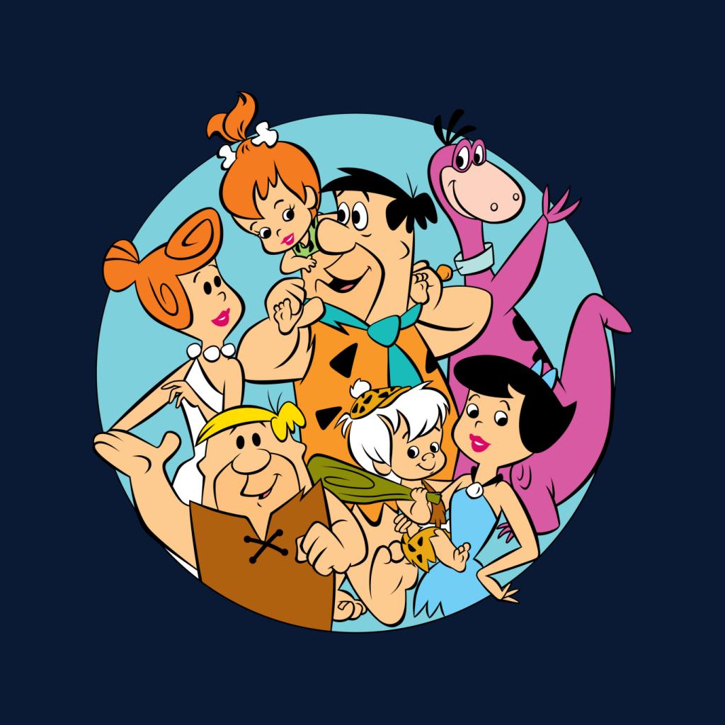 The Flintstones Family Portrait Women's Hooded Sweatshirt product image 2