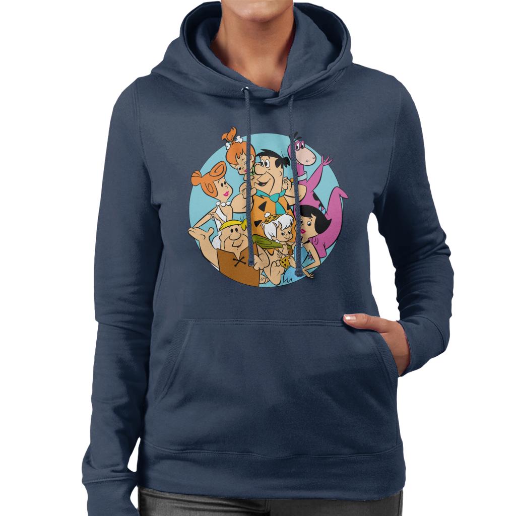 The Flintstones Family Portrait Women's Hooded Sweatshirt product image 1