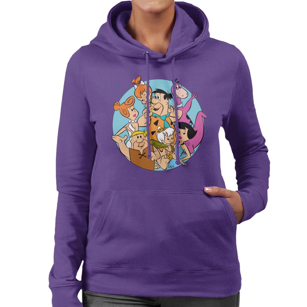 The Flintstones Family Portrait Women's Hooded Sweatshirt product image 4