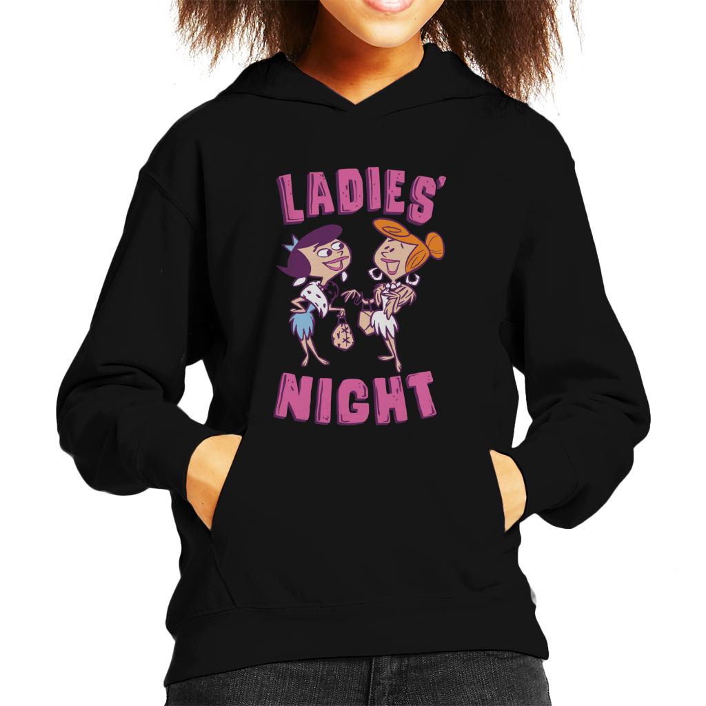 The Flintstones Betty And Wilma Ladies Night Kid's Hooded product image 1