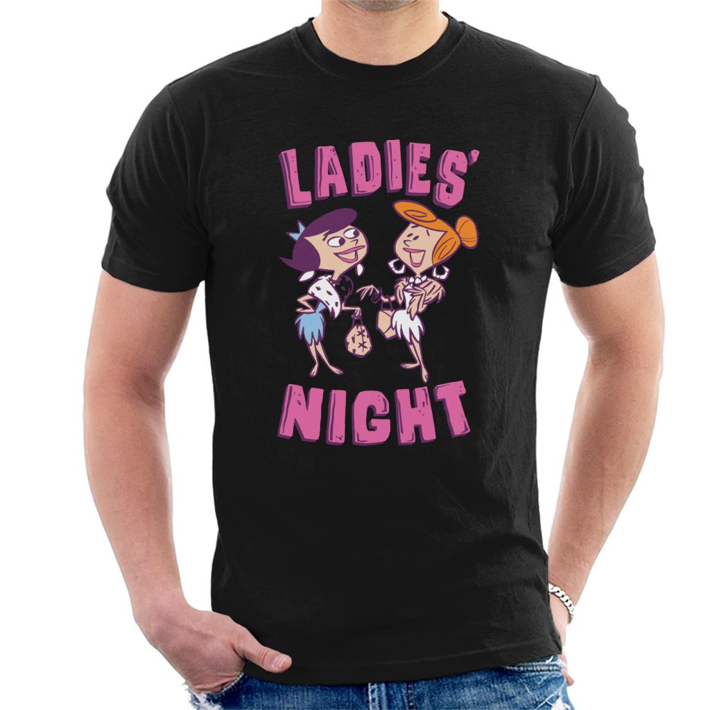 The Flintstones Betty And Wilma Ladies Night Men's T-Shirt product image 1