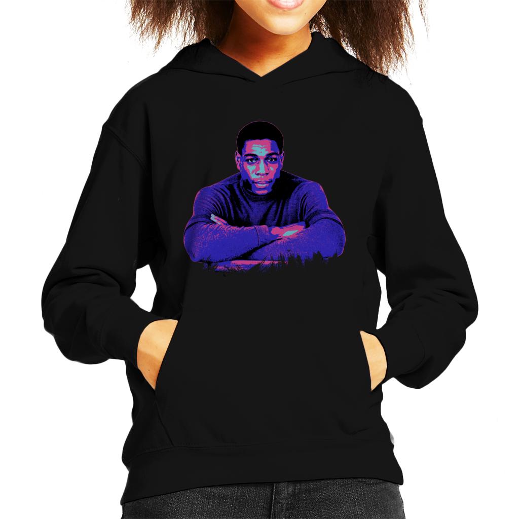 TV Times Frank Bruno 1985 Pop Art Stylised Kids Hooded product image 1