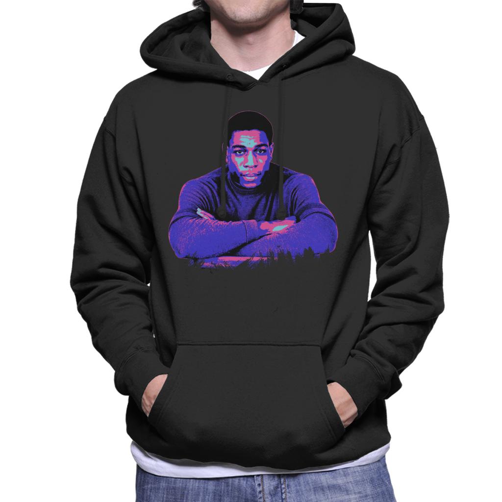 TV Times Frank Bruno 1985 Pop Art Stylised Men's Hooded product image 1