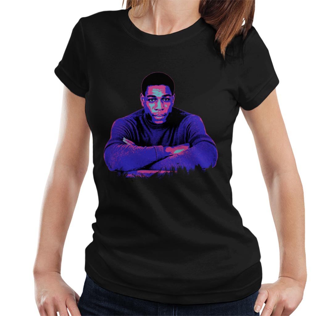 TV Times Frank Bruno 1985 Pop Art Stylised Women's T-Shirt product image 1