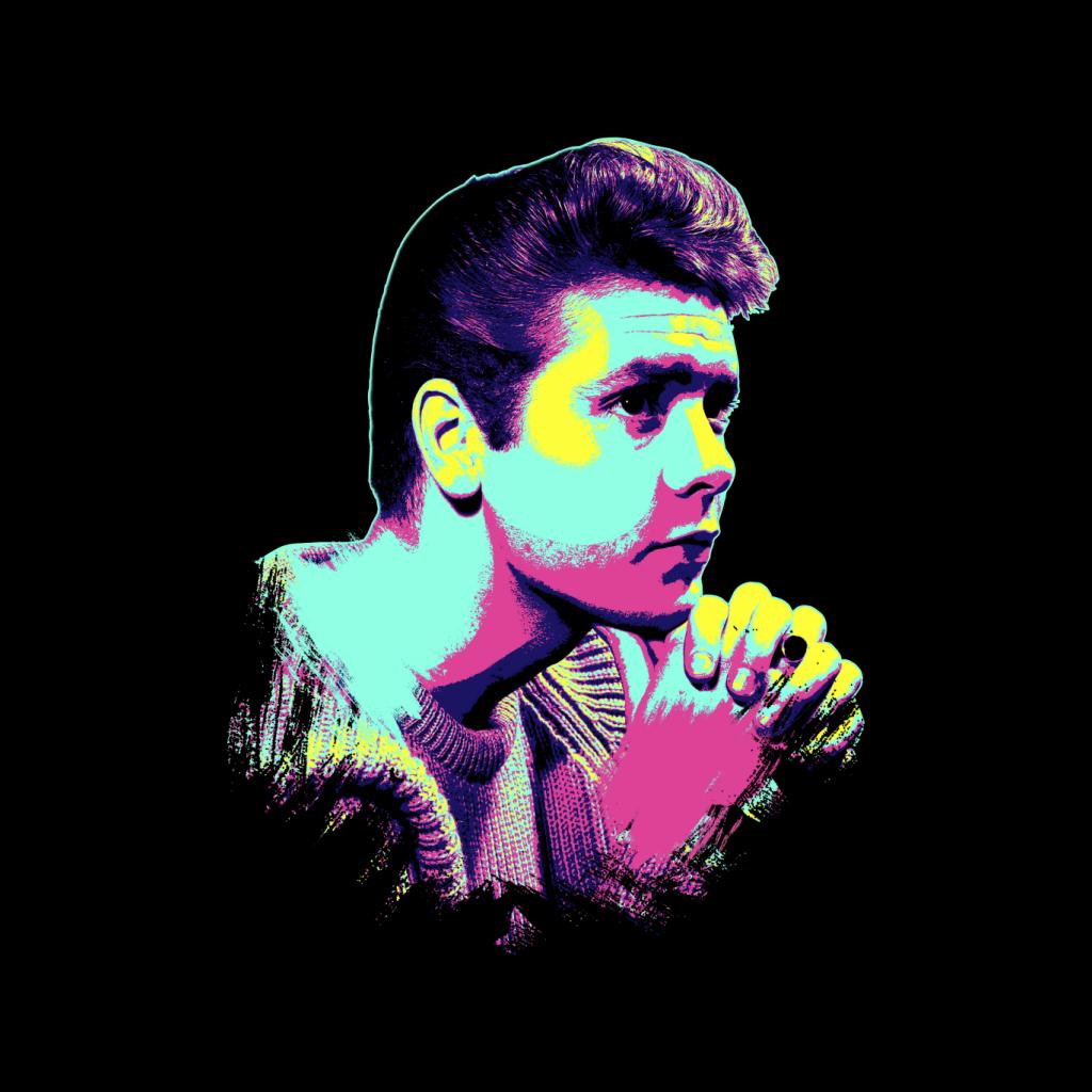 TV Times Singer Cliff Richard Pop Art Stylised Men's Hooded product image 2