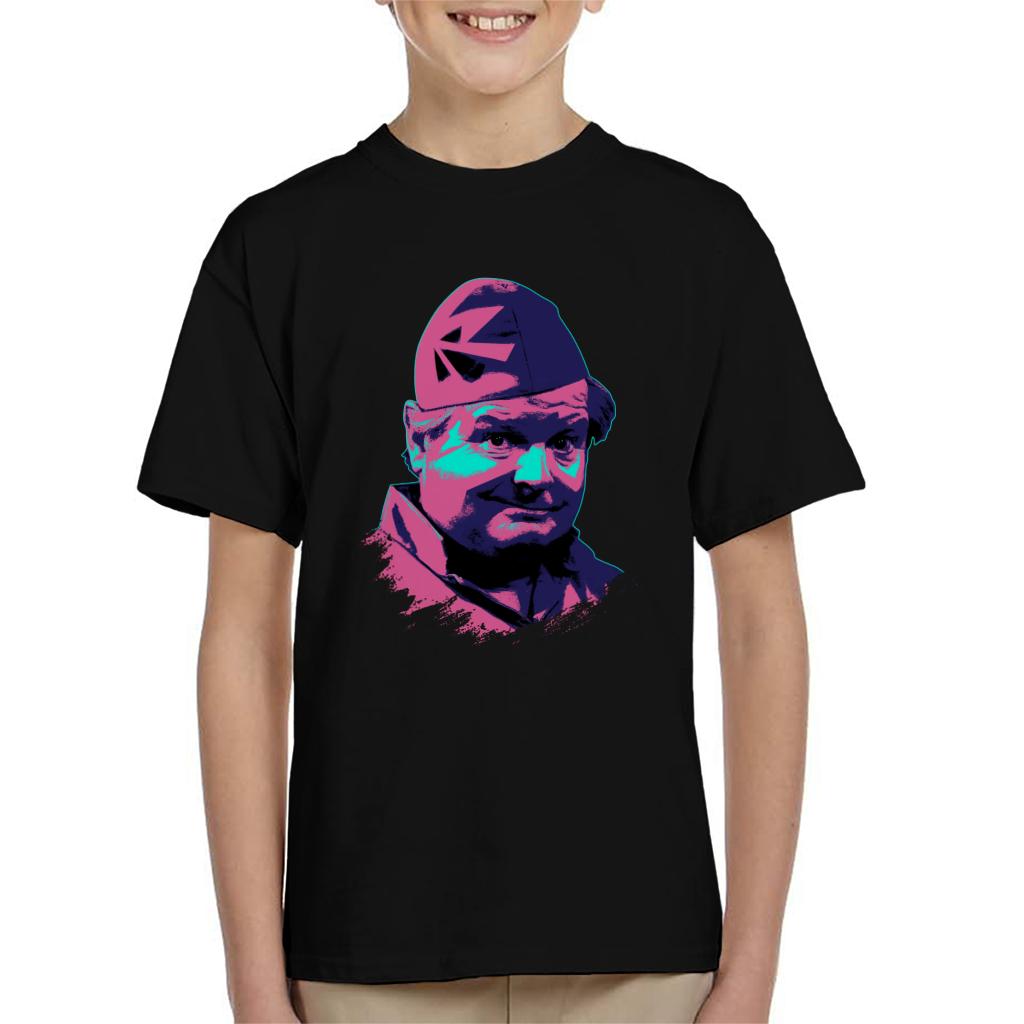 TV Times Benny Hill Home Guard Pop Art Stylised Kids T-Shirt product image 1
